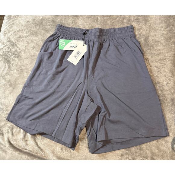 Universal Standard Pants - NWT Universal Standard Women Elastic Waist Shorts Pockets Size 4XS (00-0) Blue